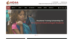 Desktop Screenshot of hinducharitiesforamerica.org